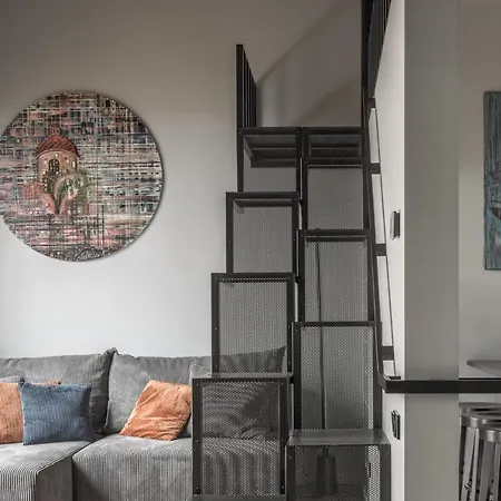 아파트 Ivis House Modern In Old Town With Balcony