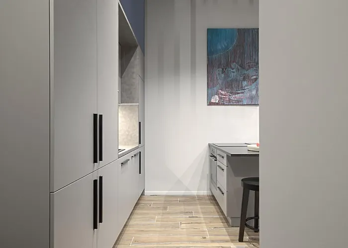 Апартаменты Ivis House Modern In Old Town With Balcony Вильнюс