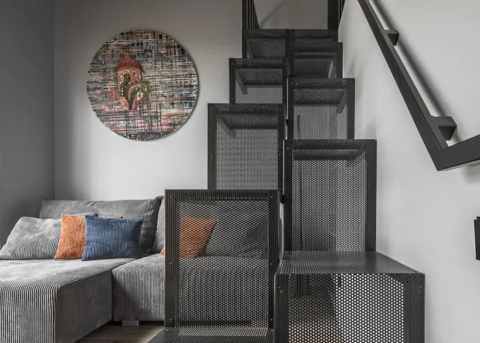 Ivis House Modern In Old Town With Balcony Апартаменты