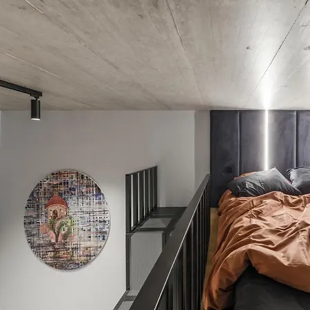 公寓 Ivis House Modern In Old Town With Balcony *